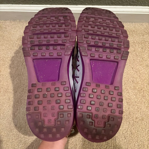 Nike Women's Air Max 2015 Shoes in Gray & Purple EUC - Picture 8 of 10